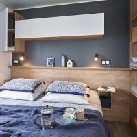 STANDING VP77 - chambre - Vente mobil-homes neuf et occasion en Normandie