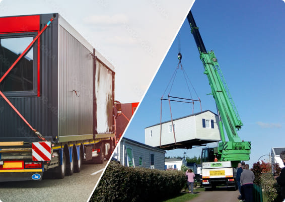 Prestations de vente de mobil-home neufs et d'occasion