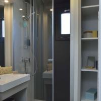 Village 49-2 Cellier - salle de bain - Vente chalets neufs et d'occasion en Normandie