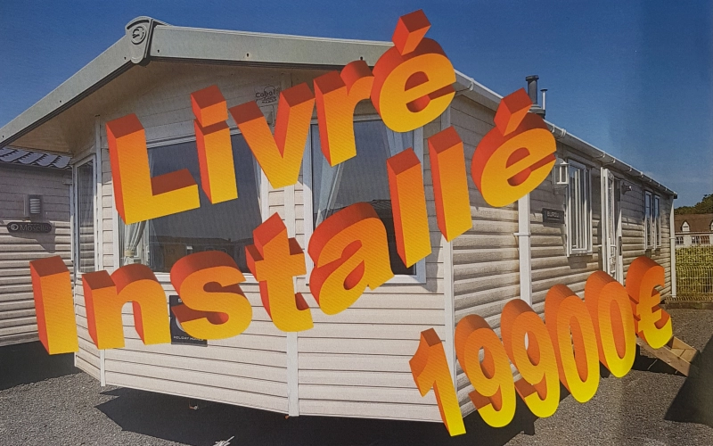Photo extérieur mobil-home en Normandie