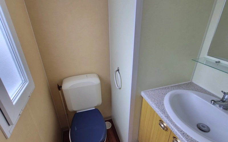 wc mobil-home en Normandie