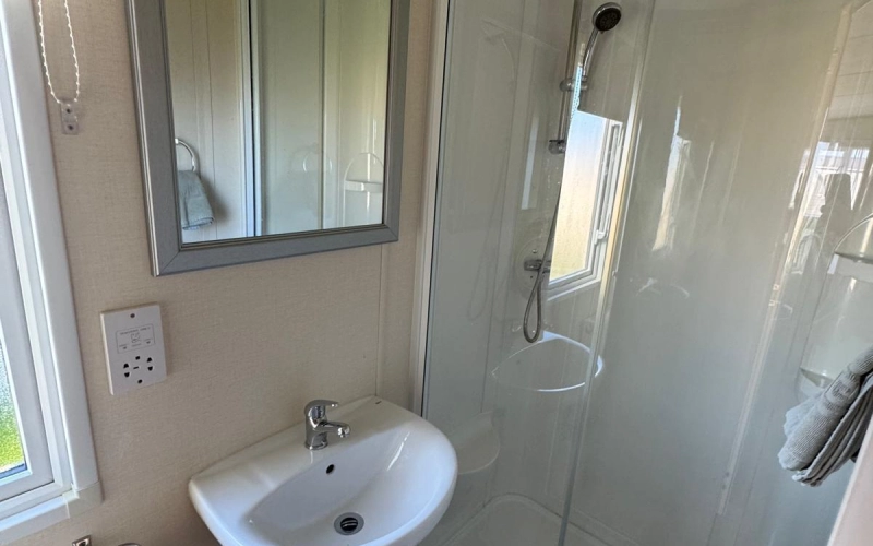 S.D.B mobil-home en Normandie