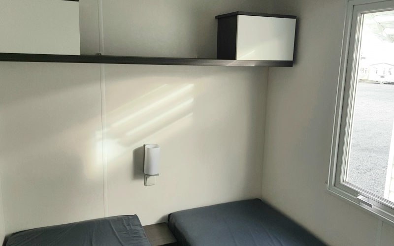 Chambre 2 mobil-home en Normandie