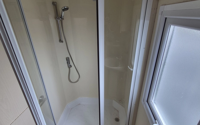 douche mobil-home en Normandie