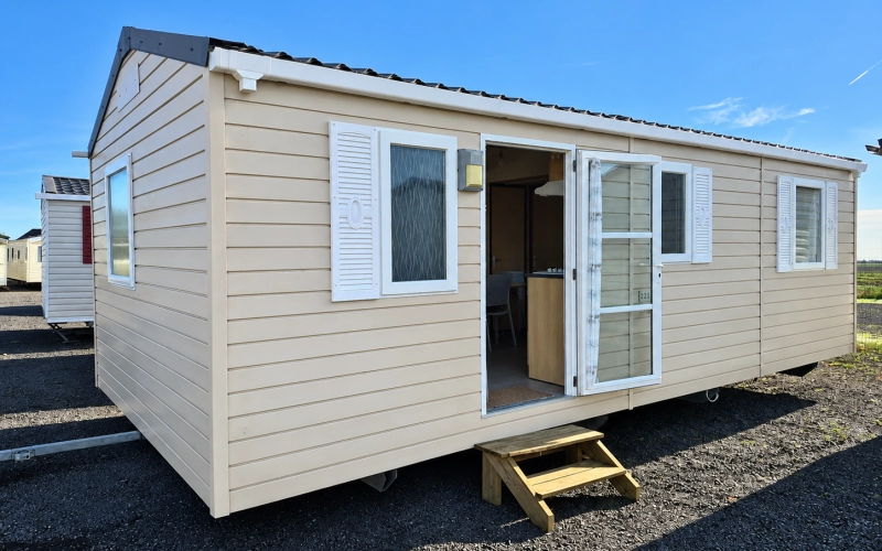 Photo extérieur mobil-home en Normandie