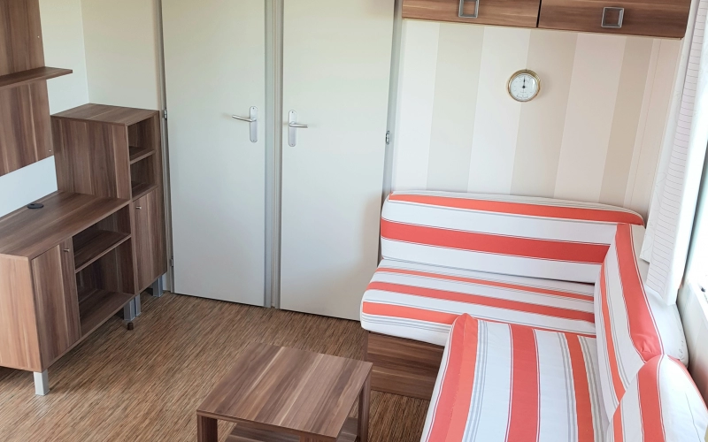 Salon mobil-home en Normandie