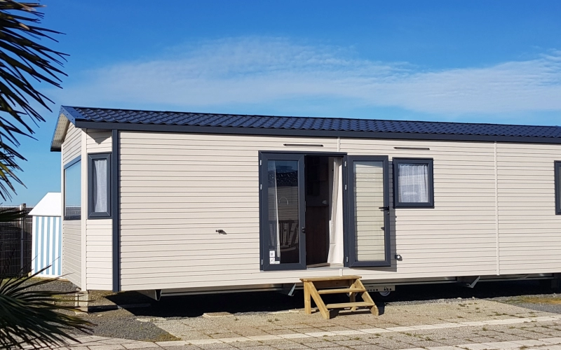 Photo extérieur mobil-home en Normandie