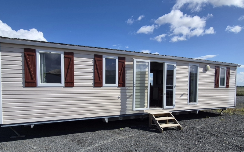 Photo extérieur mobil-home en Normandie
