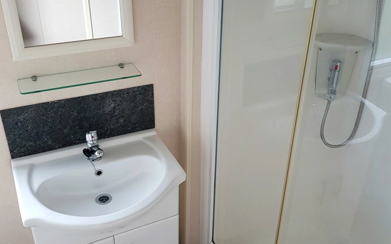 S.D.B mobil-home en Normandie