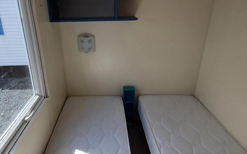Chambre 2 mobil-home en Normandie