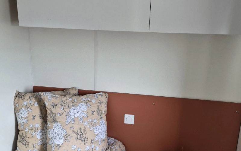 Chambre 3 mobil-home en Normandie