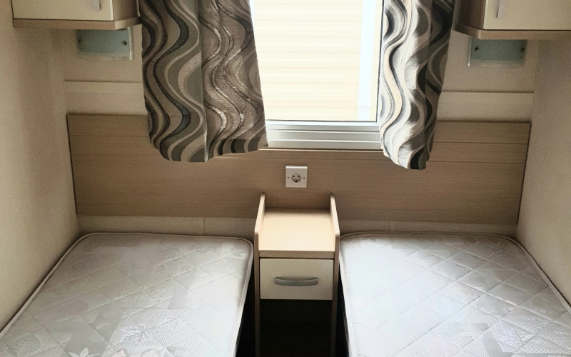Chambre 2 mobil-home en Normandie