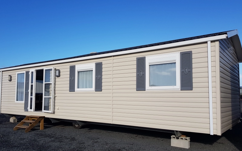 Photo extérieur mobil-home en Normandie
