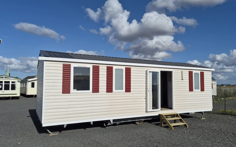 Photo extérieur mobil-home en Normandie