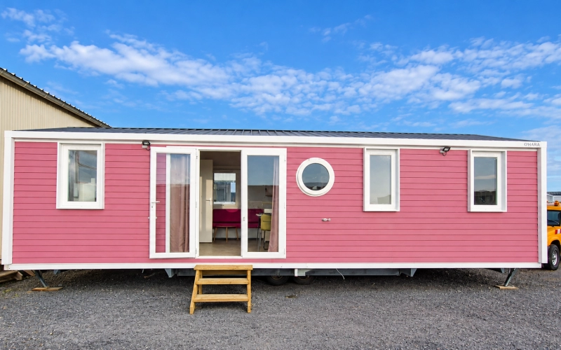 Photo extérieur mobil-home en Normandie