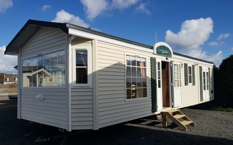 Photo extérieur mobil-home en Normandie