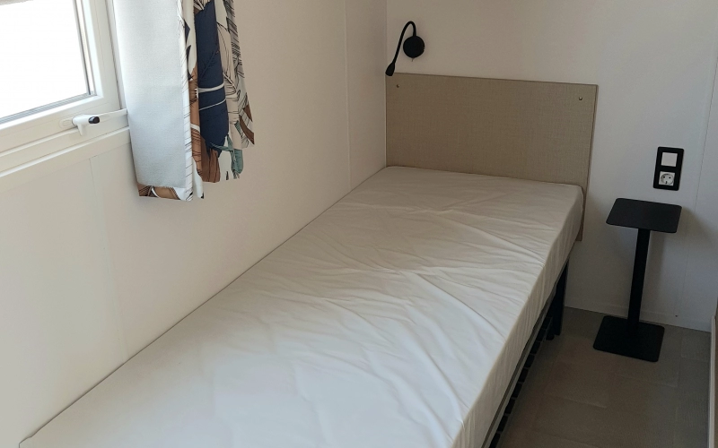 Chambre 2 mobil-home en Normandie