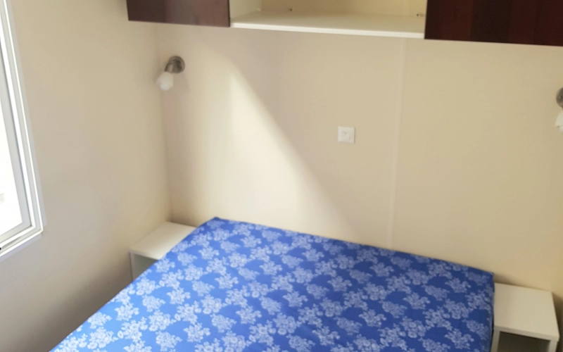 Chambre 1 mobil-home en Normandie