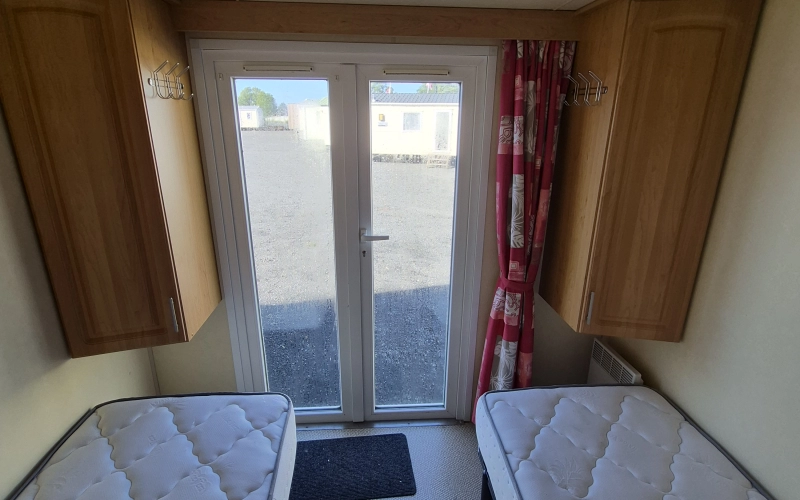 Chambre 2 mobil-home en Normandie