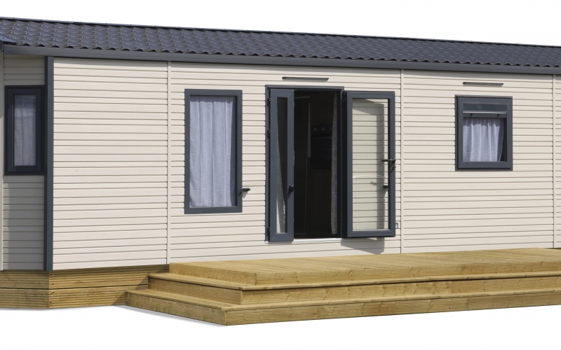 Photo extérieur mobil-home en Normandie