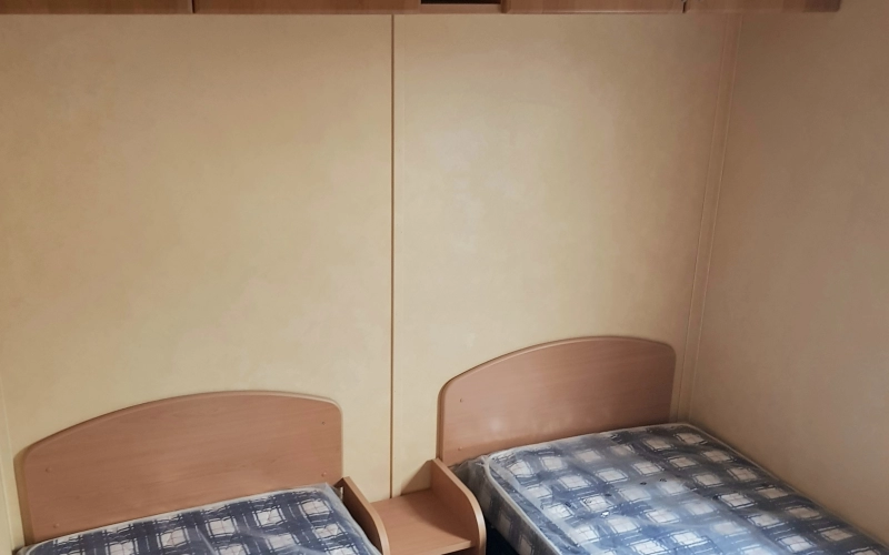 Chambre 2 mobil-home en Normandie