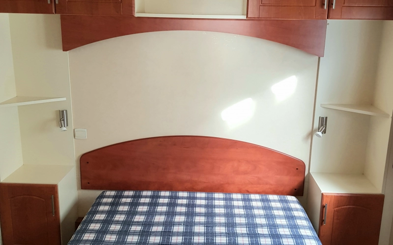 Chambre 1 mobil-home en Normandie