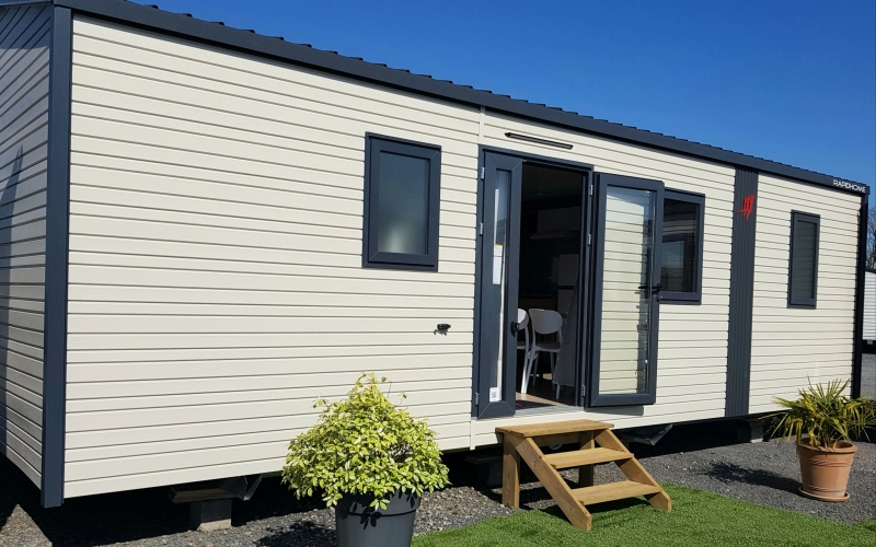Photo extérieur mobil-home en Normandie