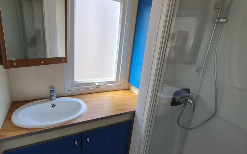 S.D.B mobil-home en Normandie