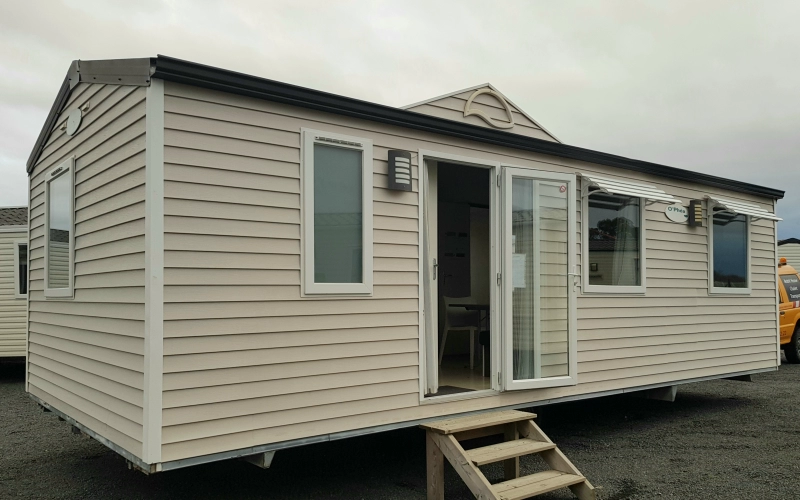 Photo extérieur mobil-home en Normandie