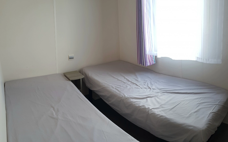 Chambre 2 mobil-home en Normandie