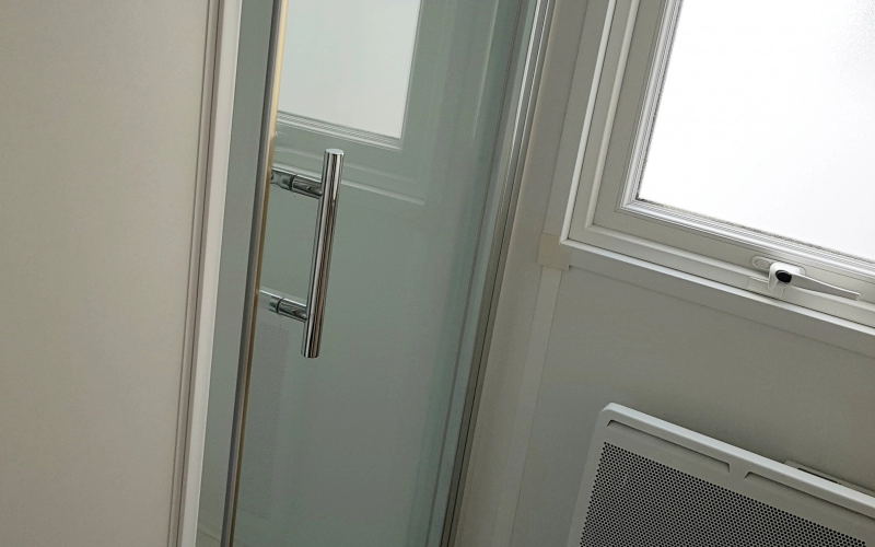 douche mobil-home en Normandie