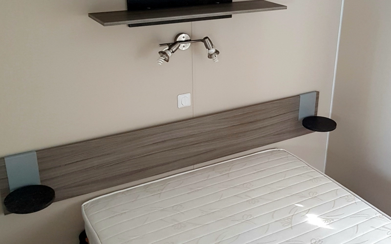 Chambre 1 mobil-home en Normandie