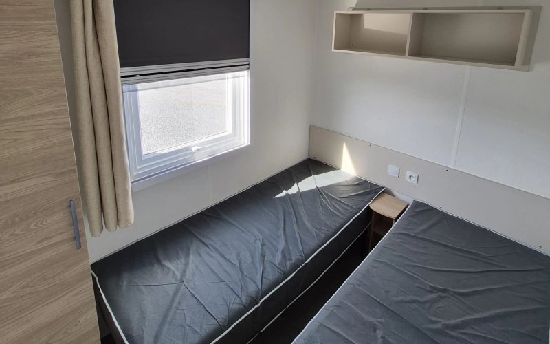 Chambre 3 mobil-home en Normandie