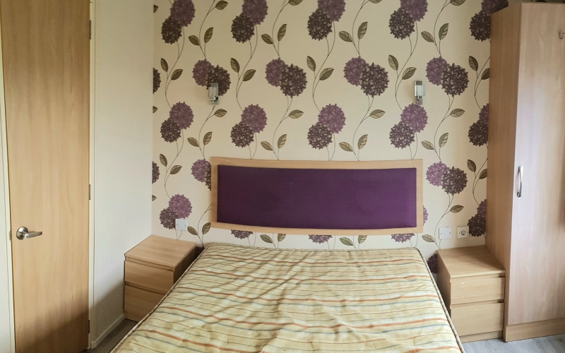 Chambre 1 mobil-home en Normandie