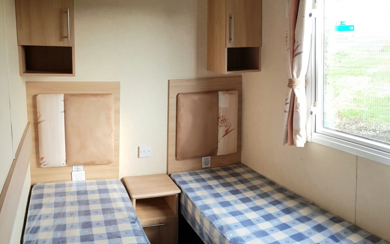 Chambre 3 mobil-home en Normandie