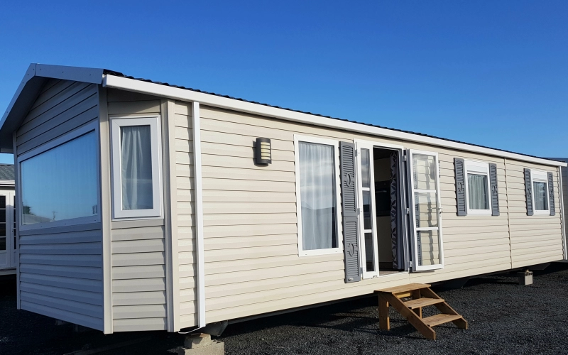 Photo extérieur mobil-home en Normandie