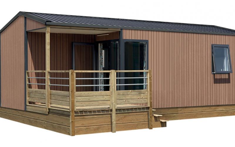 LODGE LO80TG - extérieur mobil-home en Normandie