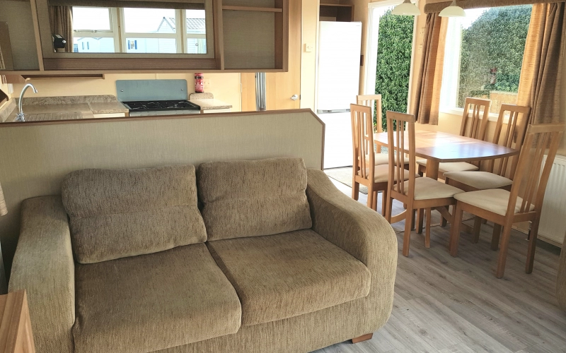Salon mobil-home en Normandie