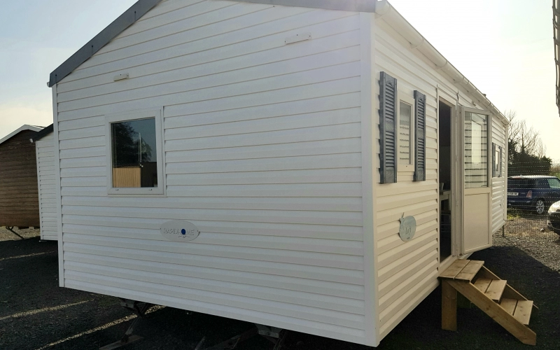 photo extérieur mobil-home en Normandie