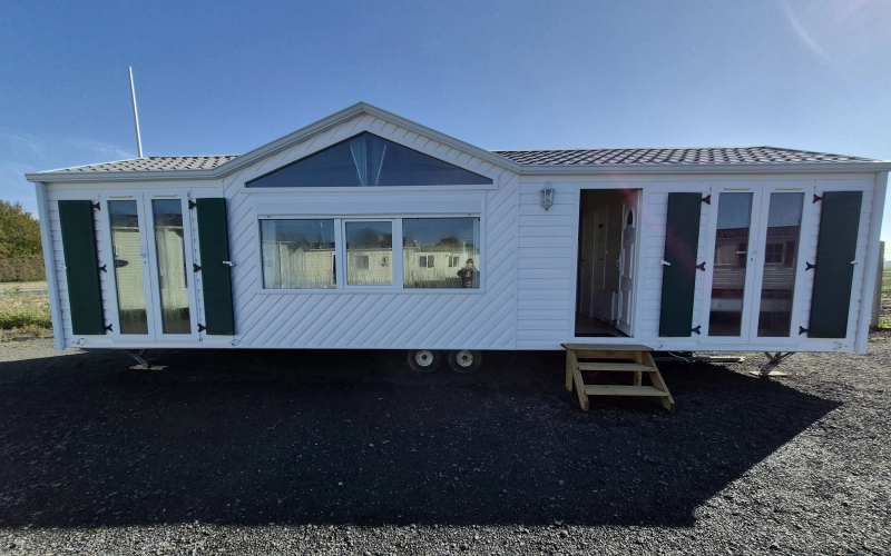 Photo extérieur mobil-home en Normandie