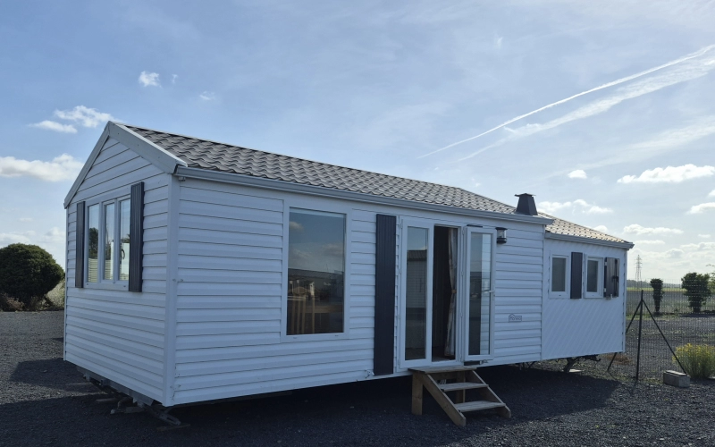 Photo extérieur mobil-home en Normandie