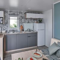 LODGE LO80TG - cuisine - Vente mobil-homes neuf et occasion en Normandie LODGE LO80TG - cuisine - Vente mobil-homes neuf et occasion en Normandie