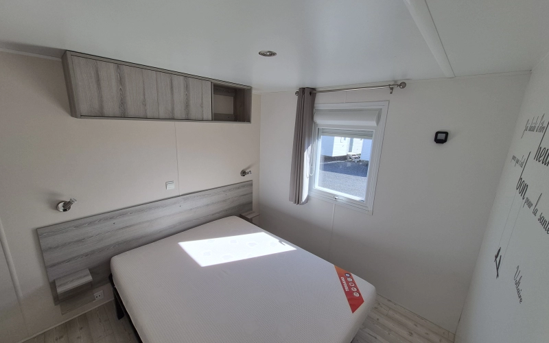 Chambre 1 mobil-home en Normandie