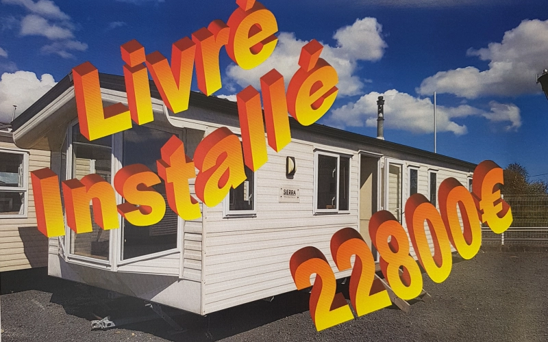 Photo extérieur mobil-home en Normandie