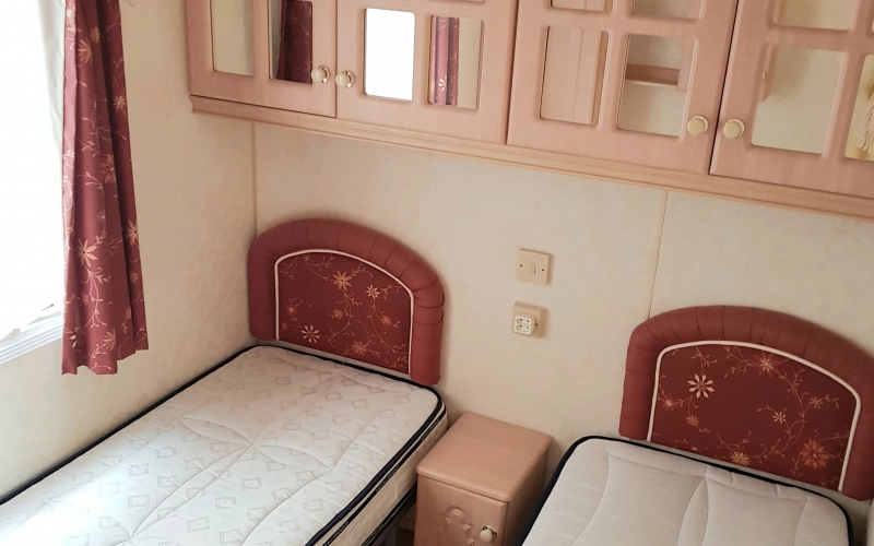 Chambre 2 mobil-home en Normandie