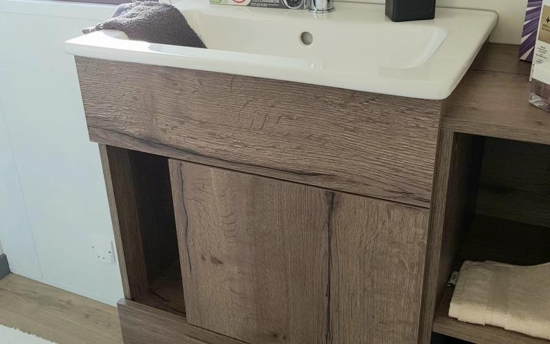 S.D.B mobil-home en Normandie