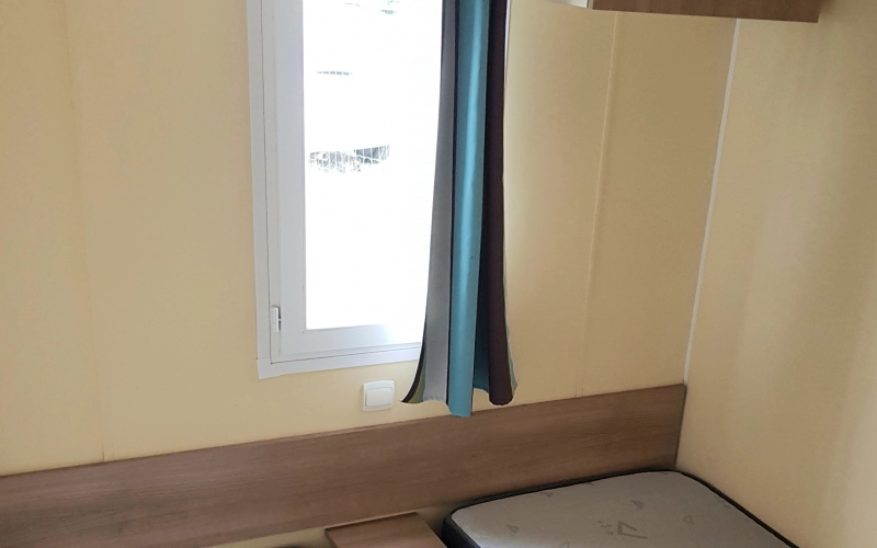 Chambre 2 mobil-home en Normandie
