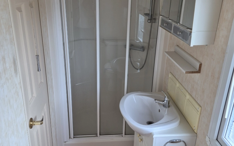 S.D.B mobil-home en Normandie