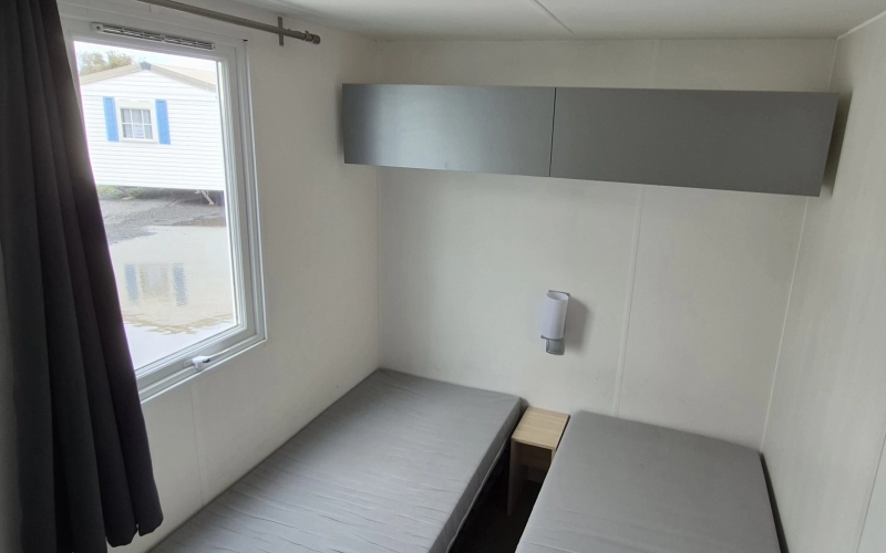 Chambre 2 mobil-home en Normandie