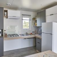 LODGE LO87PMR - cuisine - Vente mobil-homes neuf et occasion en Normandie
